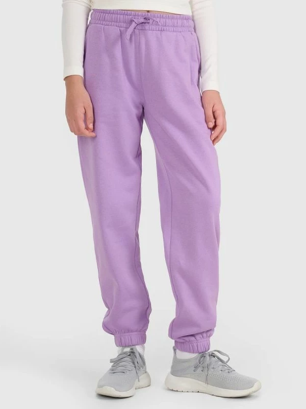 Pantallona sportive për fëmijë 4F, gri