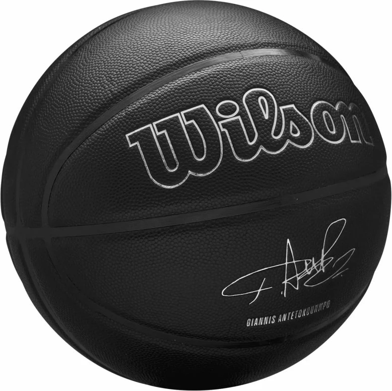 Top basketbolli Wilson, për meshkuj dhe femra, i zi [Madhësia: 7]