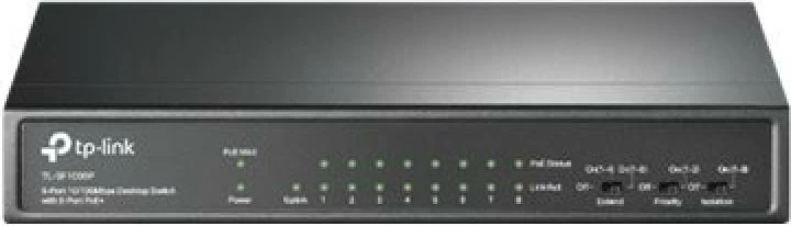 Switch TP-Link TL-SF1009P 8 porta 100Mbps