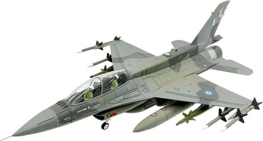 Pllakë Metalike Various Die-cast Model F-16D Block Greek Air Force Fighter Jet