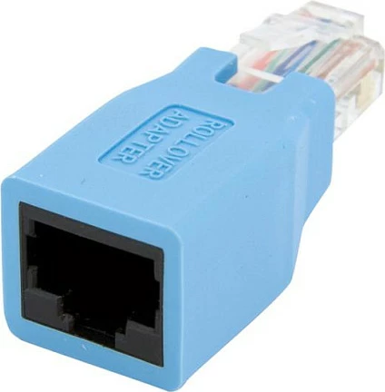 Adapter Cisco Console Rollover StarTech RJ45 mashkull/femër, blu