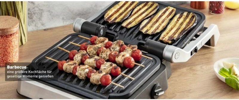 Grill elektrik Tefal Optigrill GC 773D, inox