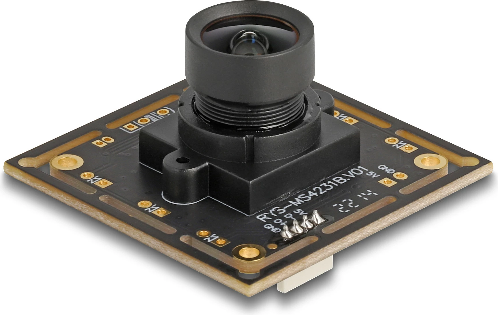 Modul kamerë USB DeLOCK 12064, Full HD 1080p, 2.1MP, 30fps, fokus fiks, i zi