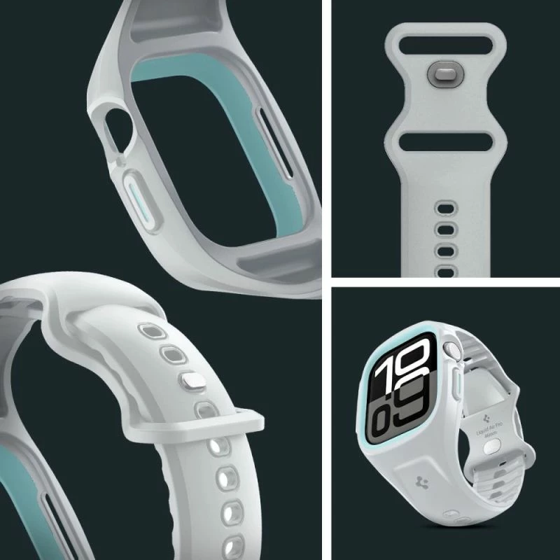 Rripa për Apple Watch Spigen Liquid Air Pro 46mm, gri