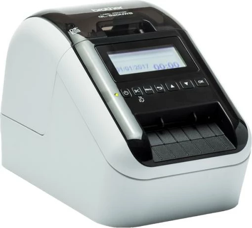 Printer etiketa rrjeti, Brother QL-820NWBc (QL820NWBCZG1), 300 dpi, Bluetooth, printim kuq-e-zi