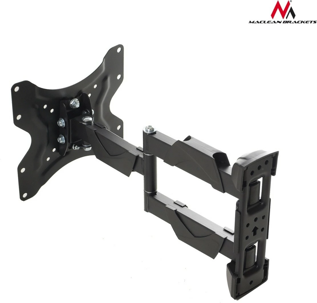 Mbajtës muri për TV ose monitor Maclean MC-742, 13-55 inç, 25kg, i zi