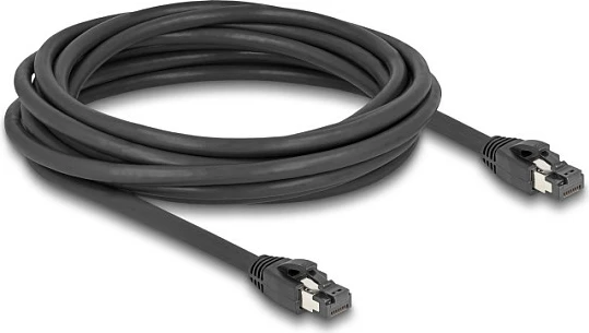 Kabllo rrjeti DeLOCK Cat8.1 S/FTP RJ45, 5 m, 40 Gbps, e zezë