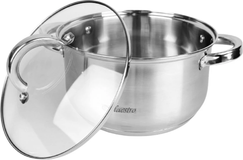 Set me 6 tenxhere Maestro MR-2120 A, çelik inox