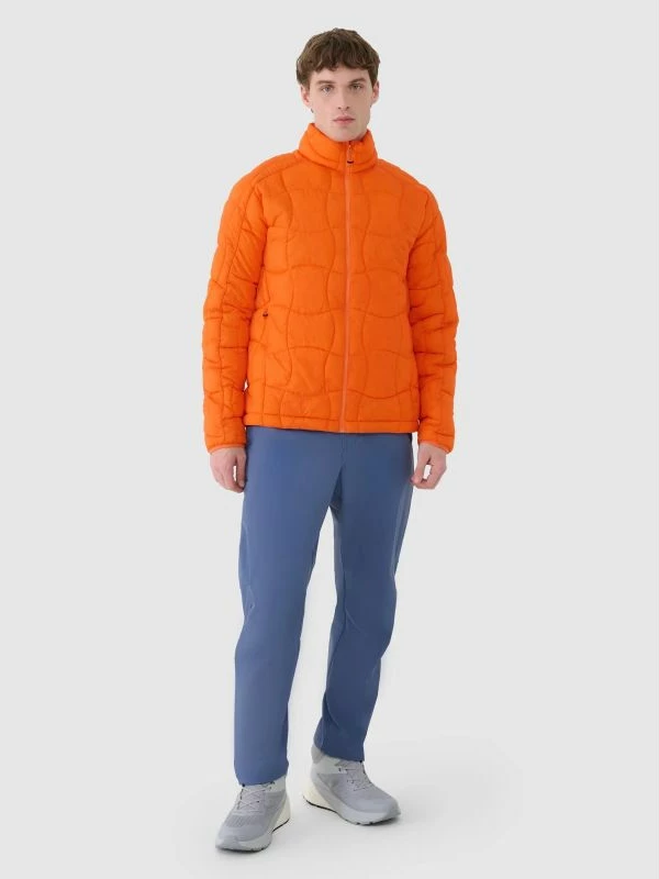 Jakne trekking për meshkuj 4F 4FWSS25TDJAM527, gri