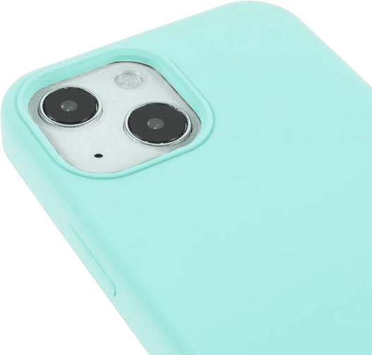 Mbështjellës silikoni Goospery Soft Feeling për iPhone 15 Pro Max, mint