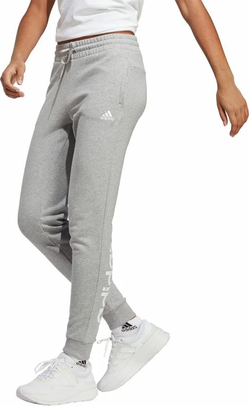 Pantallona sportive adidas për femra, gri