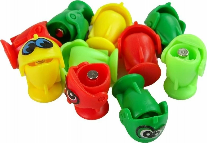 Lojë aftësie peshkim magnetik LEAN Toys 15772, me drita e tinguj, për 5 lojtarë, rozë