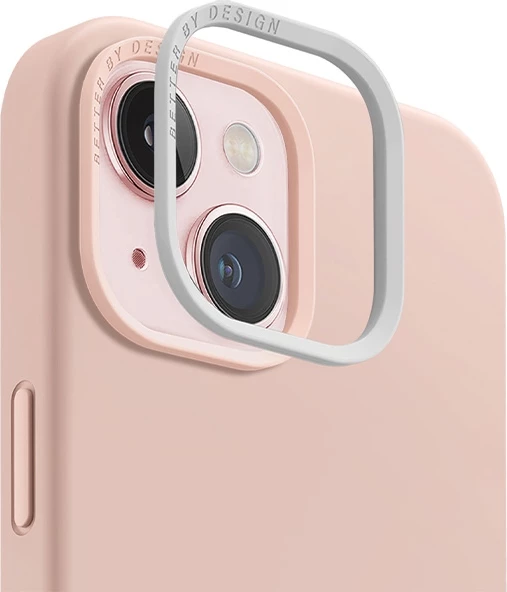 Mbështjellës UNIQ Lino Hue Magclick Charging për iPhone 15, Rozë