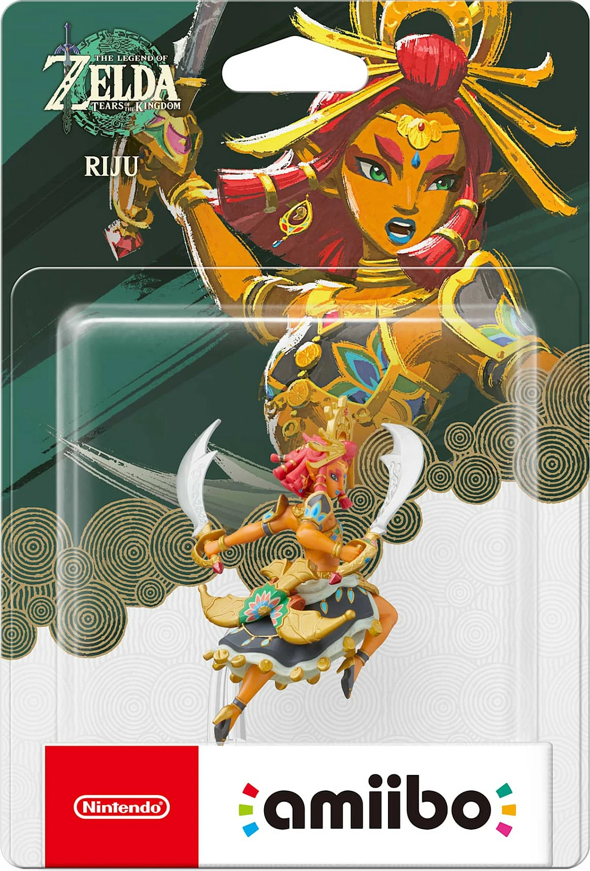 Figurinë koleksionuese Nintendo The Legend of Zelda, 1 copë, e zezë/portokalli/kuqe