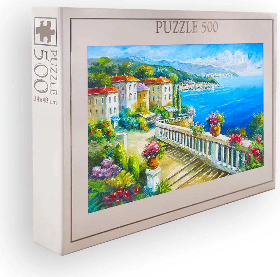 Puzzle 500 copë, Evila Originals, shumëngjyrësh, PZL_082_500