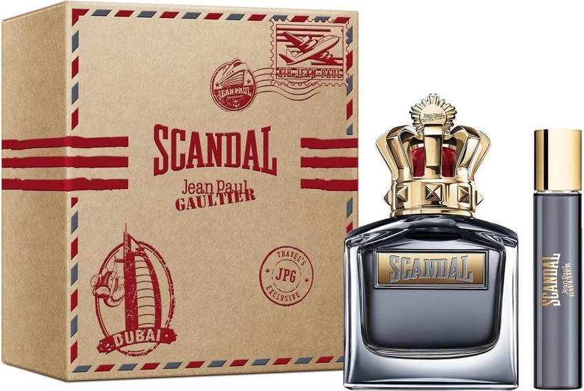 Eau de Toilette për meshkuj Jean Paul Gaultier Scandal Pour Homme 100ml + 20ml