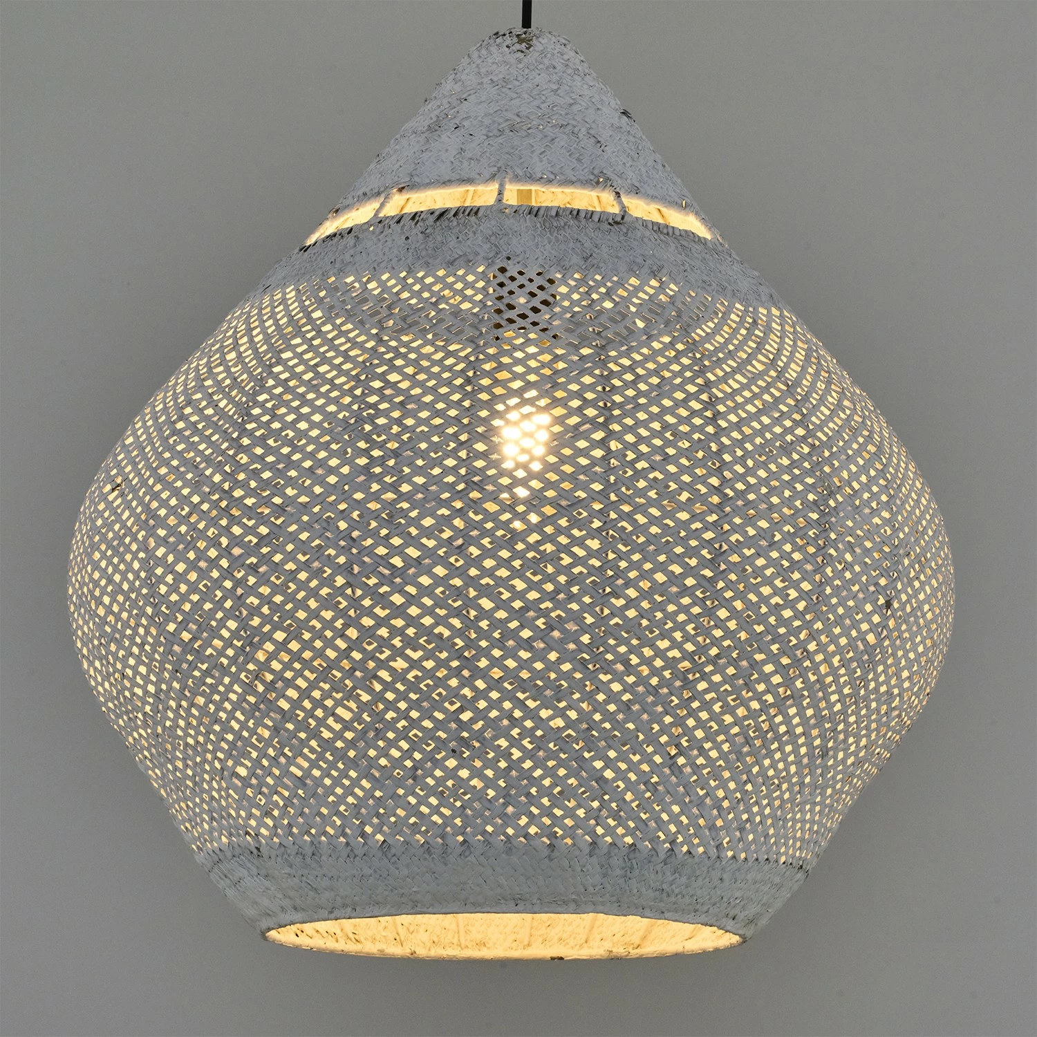Llambë tavani Opviq, 4461-25-01, e bardhë, kapak ratan, 50x120cm