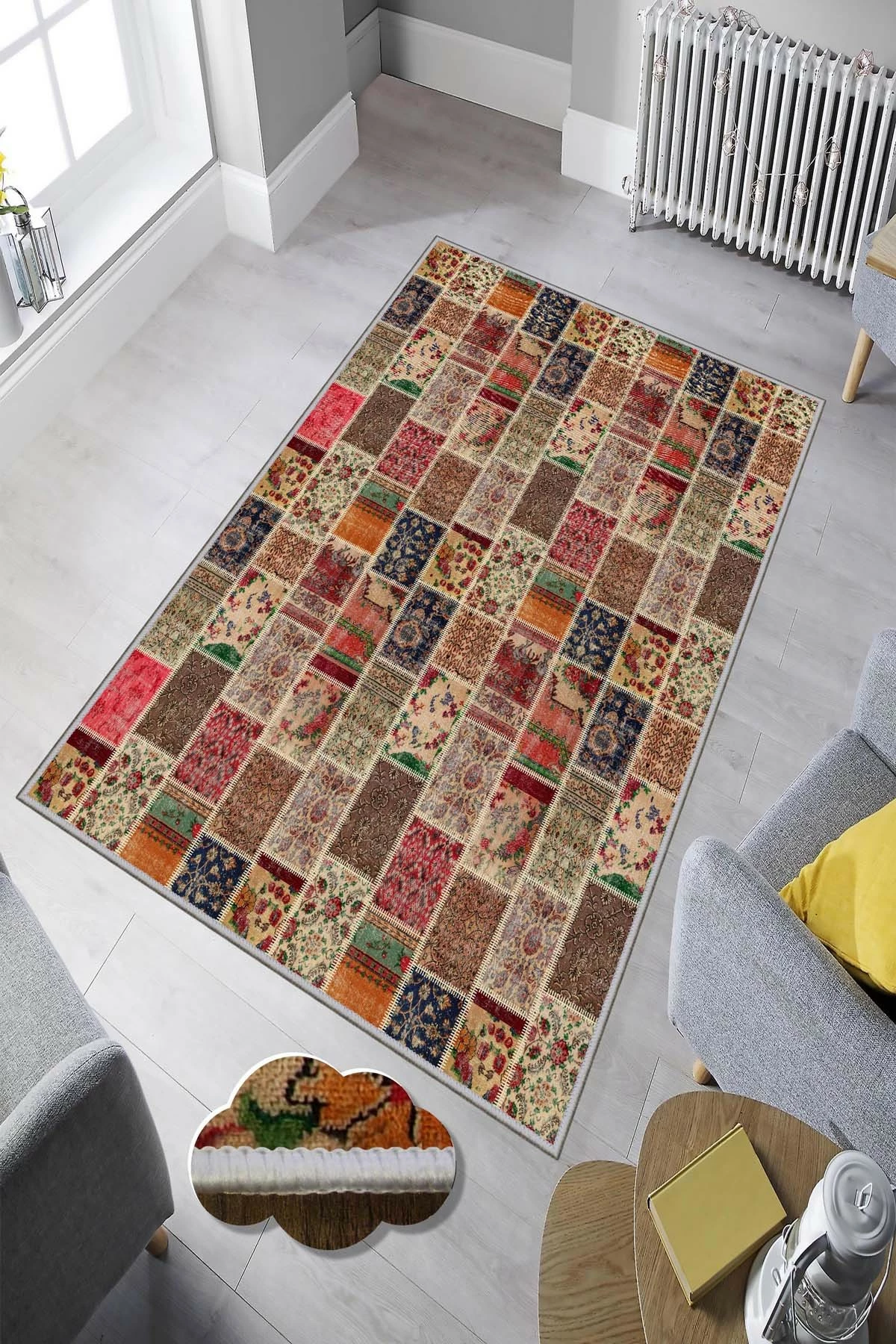 Qilim shumëngjyrësh, 60x100cm, Conceptum Hypnose, Hmnt592