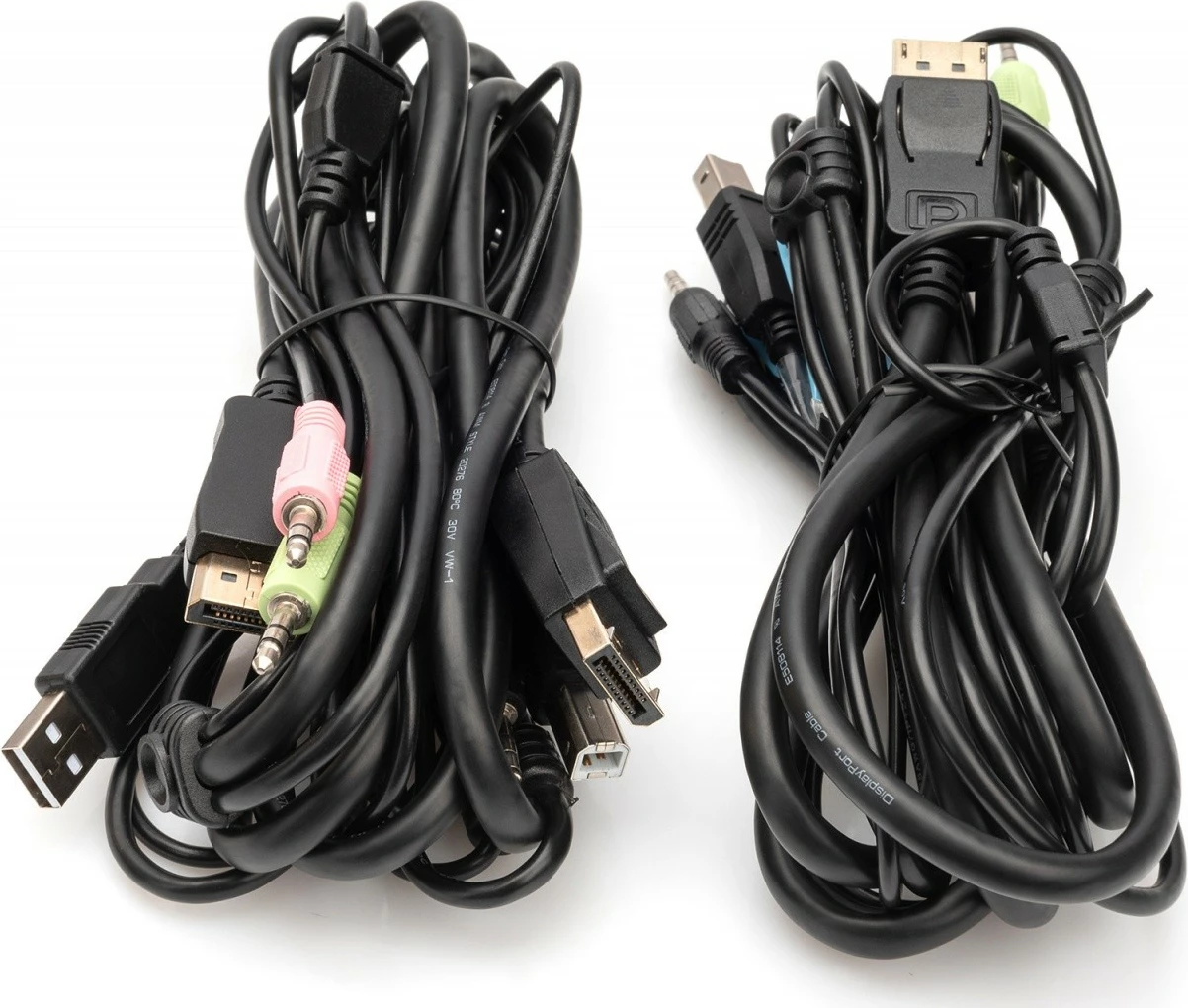 Switch KVM, Digitus DS-12851, 2 porta, 4K 60Hz, 2xDisplayPort IN, 1xDisplayPort OUT, 2xUSB, Audio IN & OUT