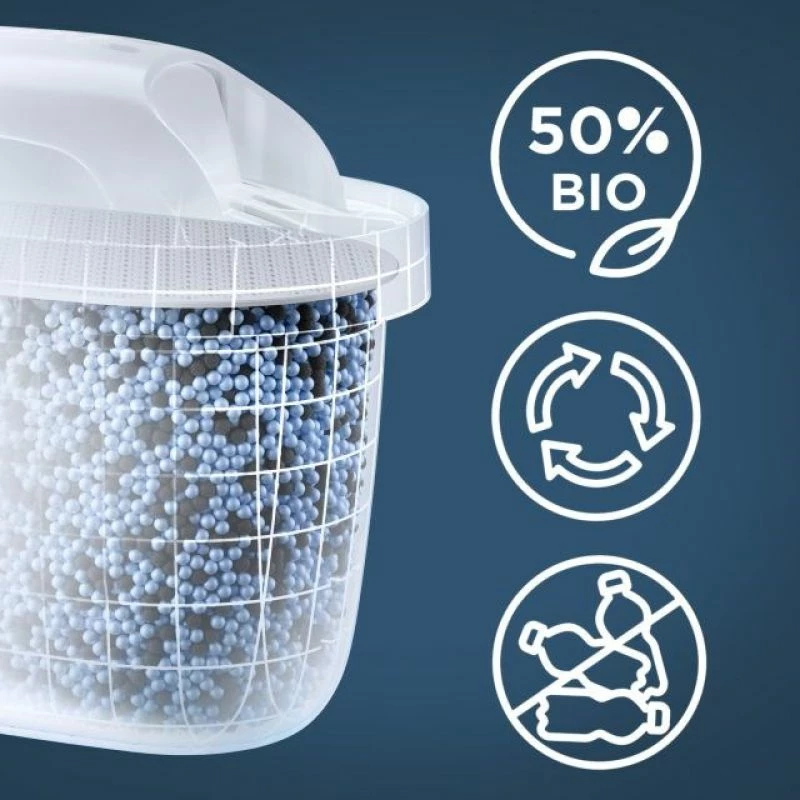 Filter ujit BRITA Style Essential me 2 patrona MaxtraPro PP, 2.4l, kaltër