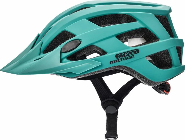 Helmetë për biçikletë Meteor, unisex, jeshile