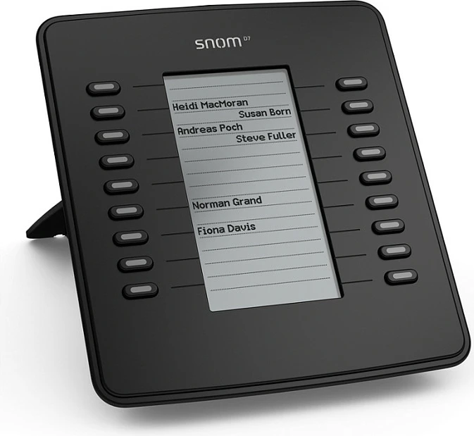 Modul zgjerues telefoni tavoline Snom D7, 18 butona, i zi