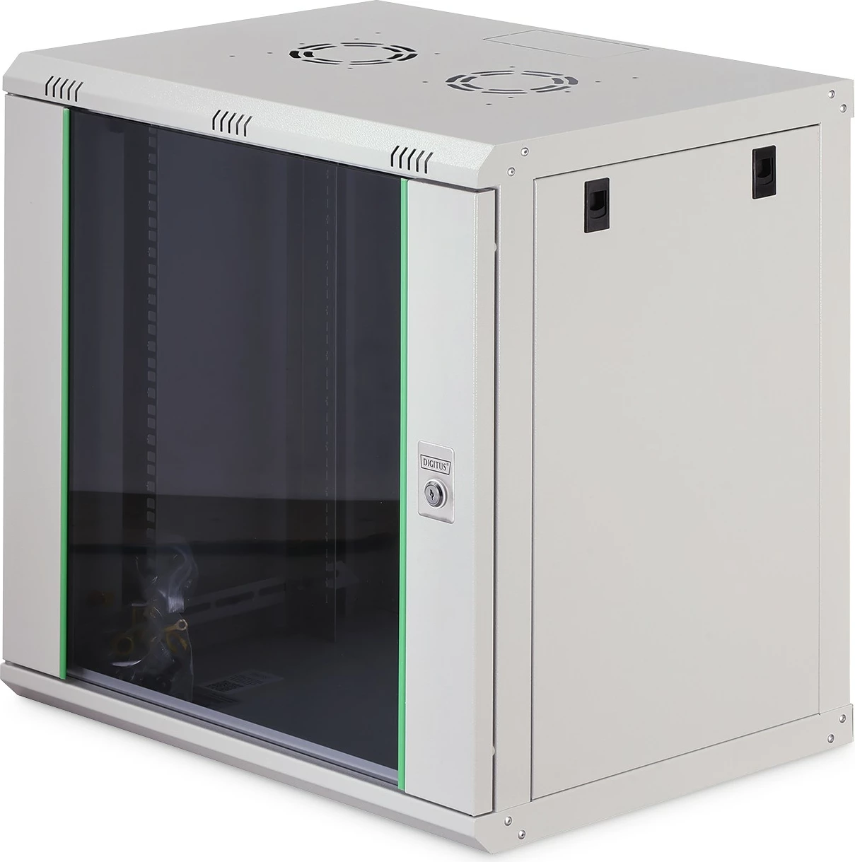 Kasë rrjeti Digitus Dynamic Basic 12U, 600x450 mm, gri