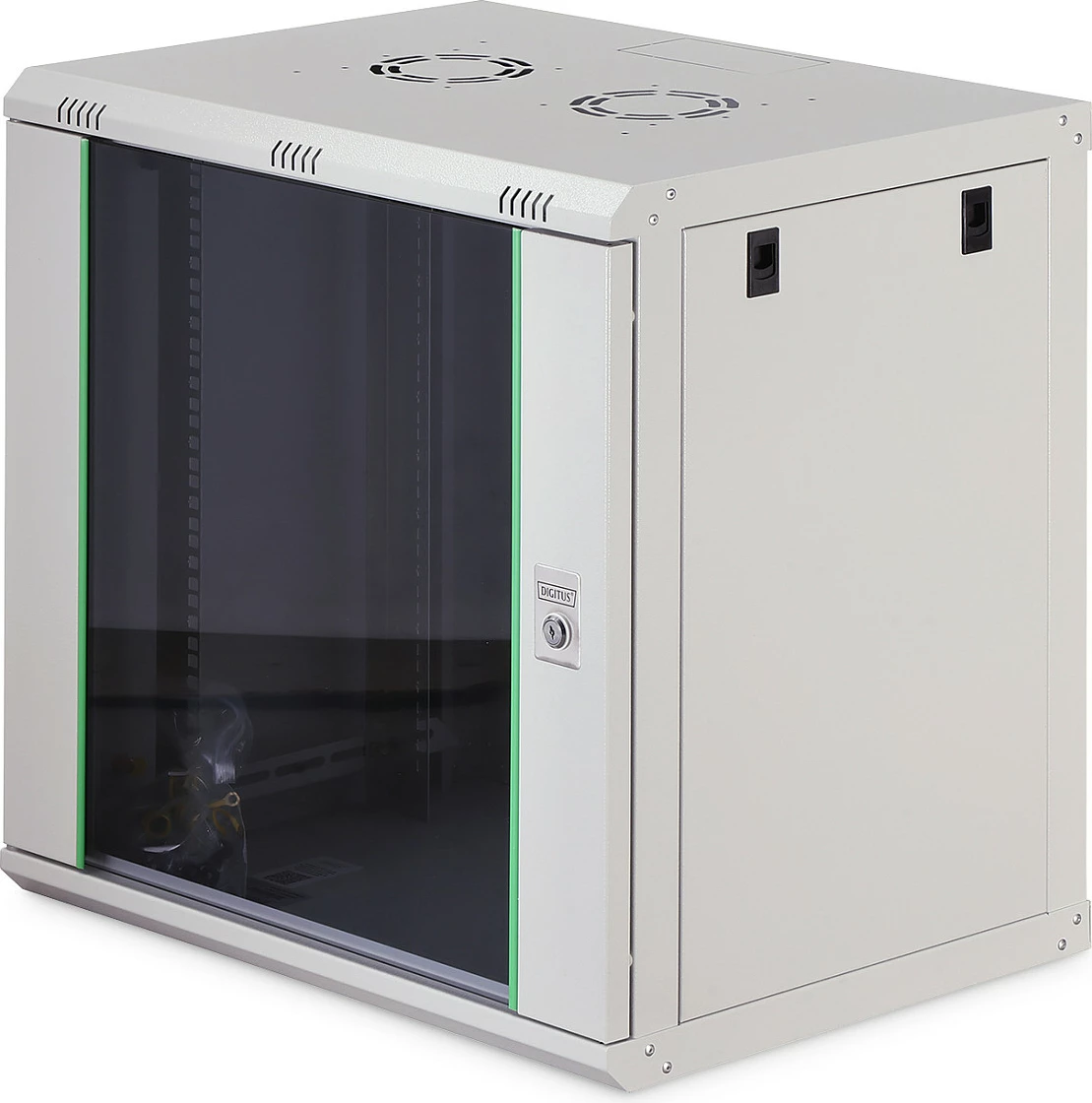 Kasë rrjeti Digitus Dynamic Basic 12U, 600x450 mm, gri
