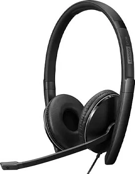 Kufje Lenovo Wired ANC Headset Gen 2 UC, USB-C, me mikrofon, të zeza