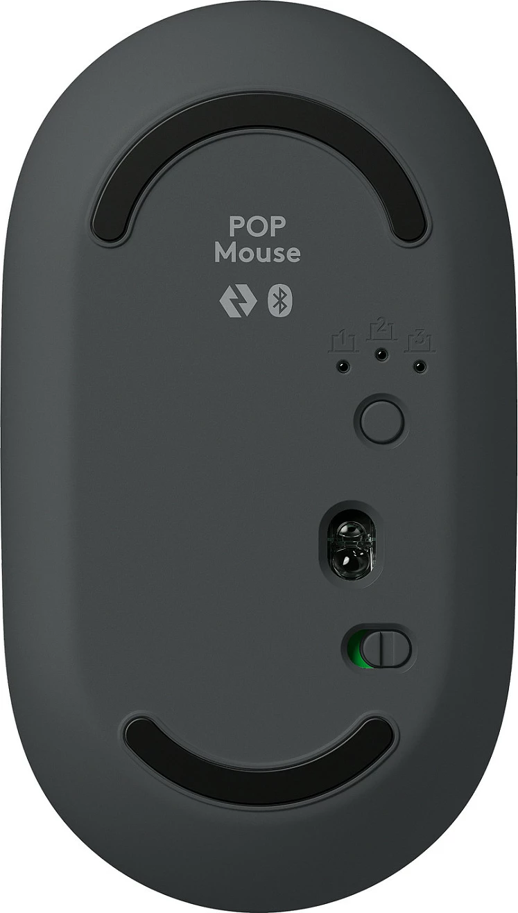 Set tastierë + maus Logitech POP Icon Combo, Bluetooth, mini, Nordic, graphite
