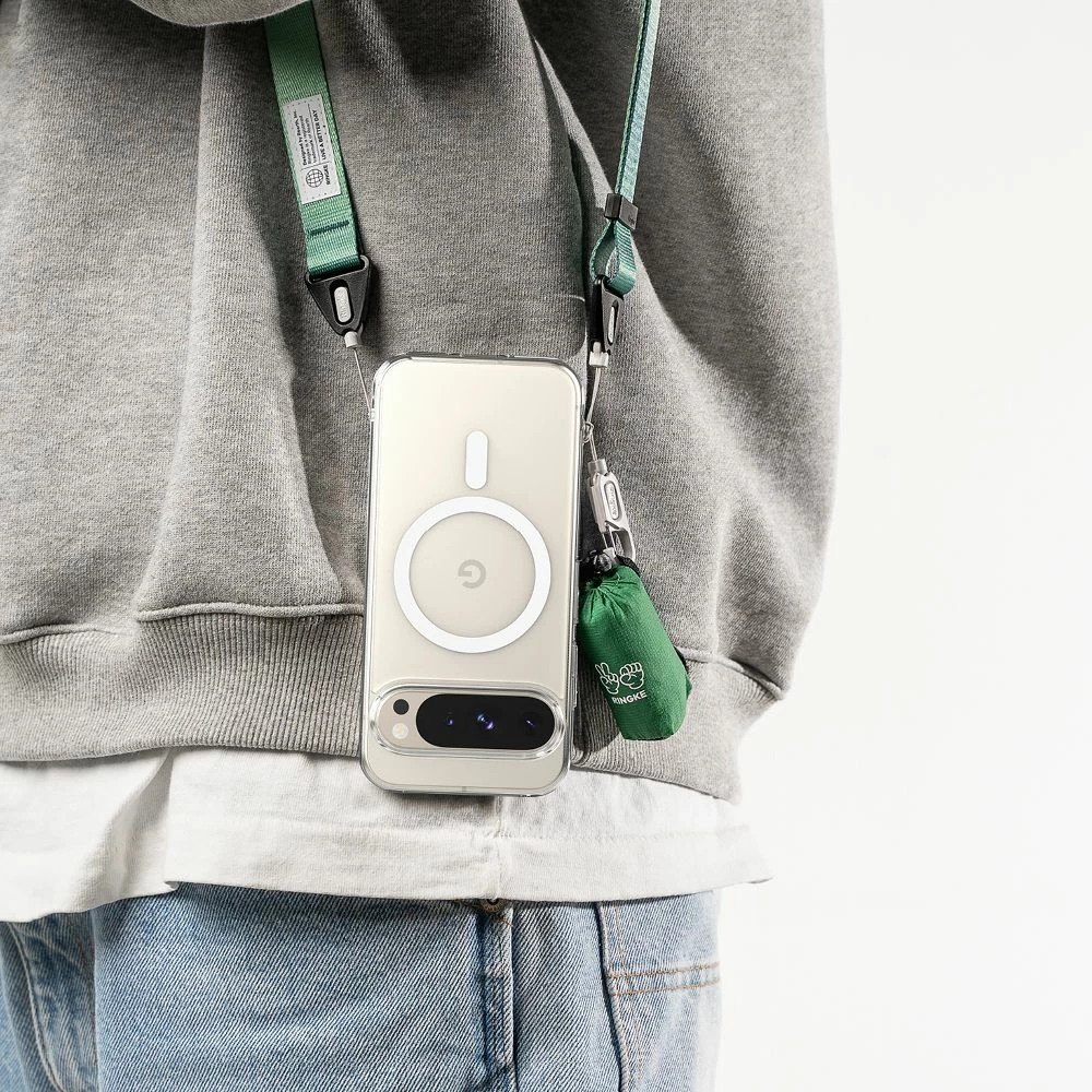 Mbështjellës Ringke Fusion MagSafe për Google Pixel 9 / 9 Pro, Transparent