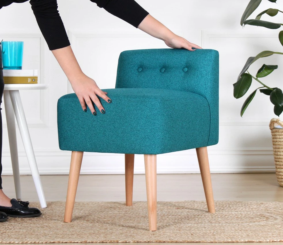 Puf Atelier del Sofa, Moouv 9106, ngjyrë jeshile petrol