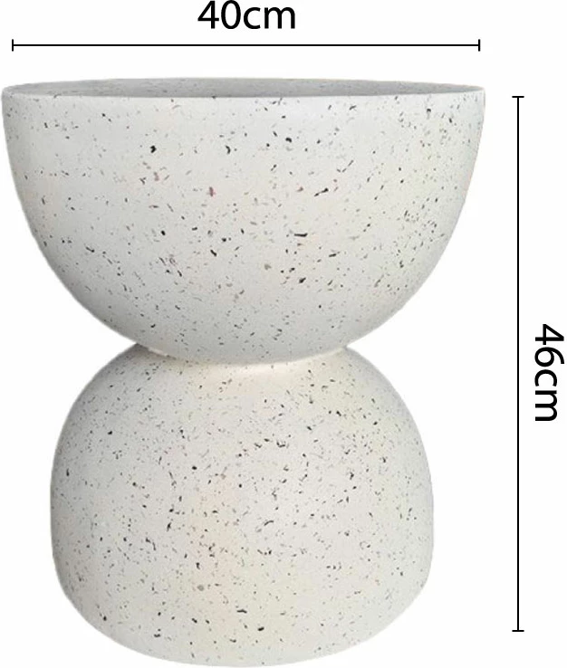 Tavolinë anësore PIONI 1, terrazzo, 40x40x46cm