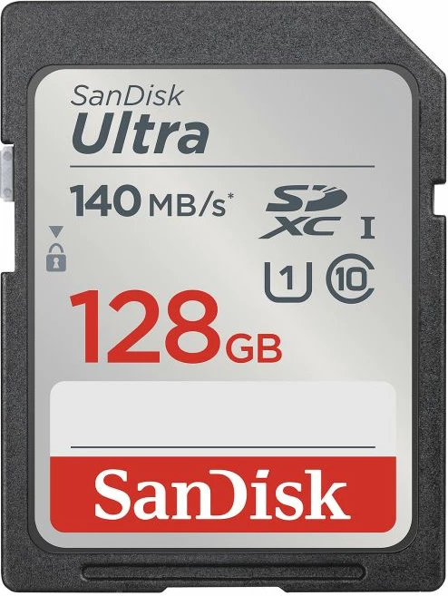 Kartelë memorie SDXC SanDisk Ultra SDSDUNB-128G-GN6IN 128GB 140MB/s UHS-I
