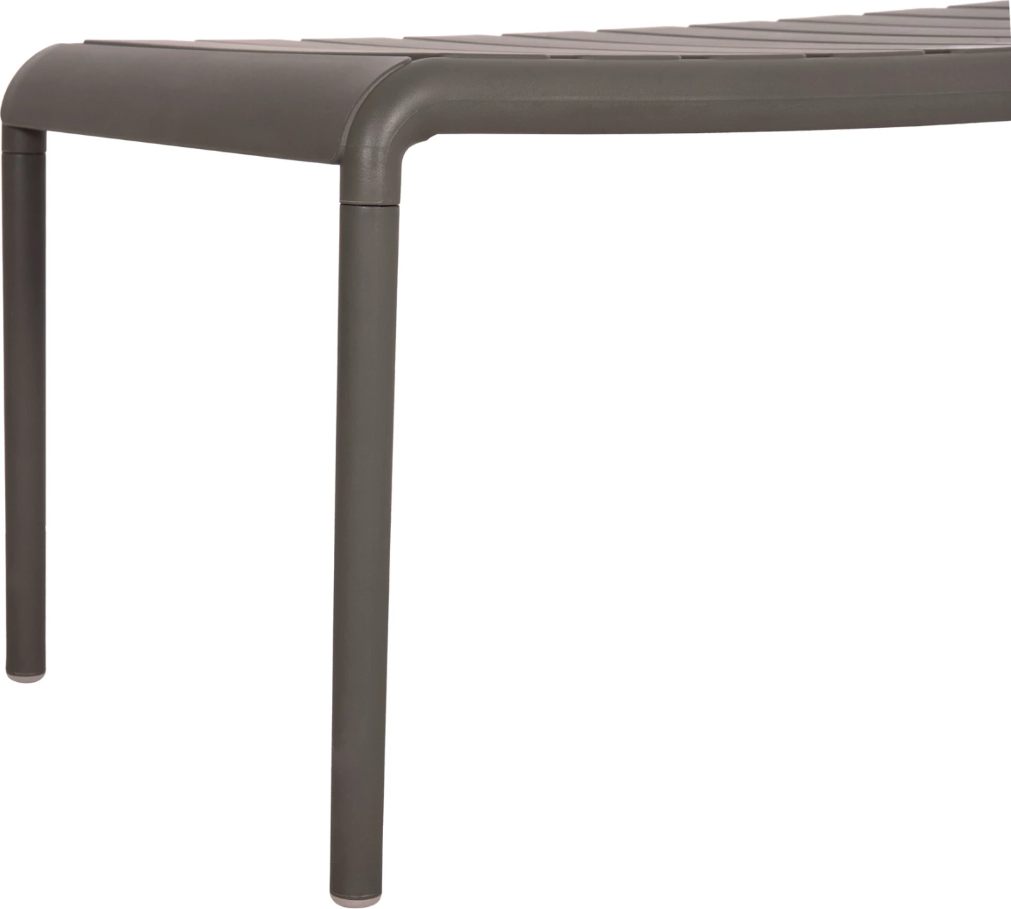 Tavolinë kafeje për jashtë, ngjyrë ulliri e errët, KORVER FH6334.05, 100x60x46cm