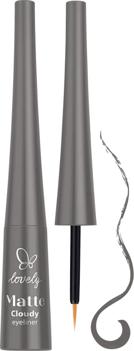 Eyeliner mat Lovely Matte Matte për femra Cloudy, 4g