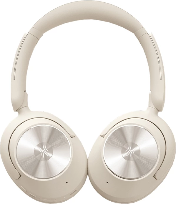 Kufje pa tela OneOdio A6 me ANC hibrid, LDAC/Hi‑Res, Bluetooth 6.0, bateri deri 75h, USB‑C, të bardha