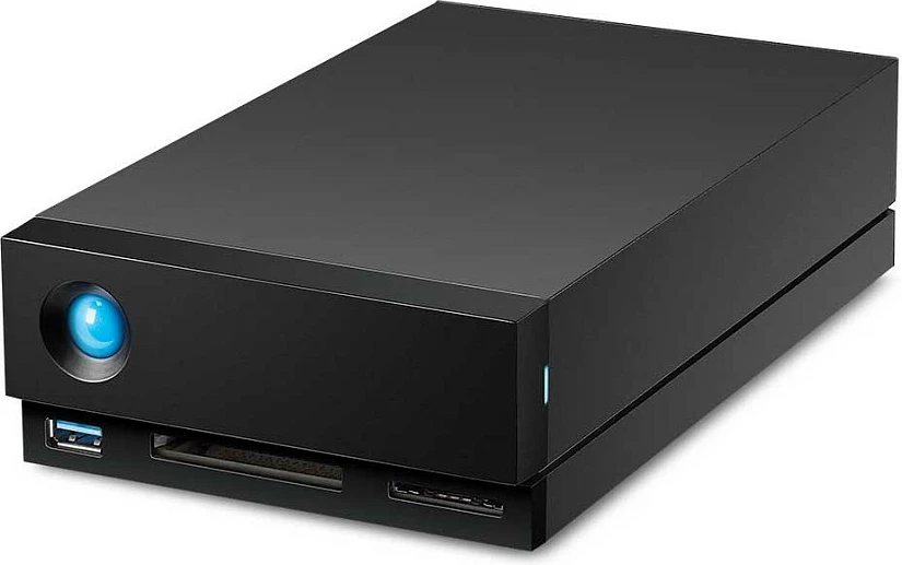 Hard disk i jashtëm LaCie 1big Dock, 8TB, Thunderbolt 3, 3.5" 7200RPM, i zi