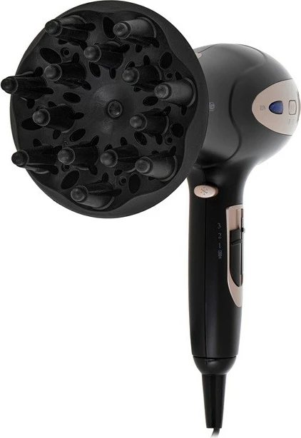 Tharëse flokësh Adler MS 2287, 2400 W, e zezë/shampanjë