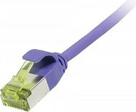 Kabllo rrjeti Synergy21 RJ45 Cat6A 0.25m U/FTP slim, lila