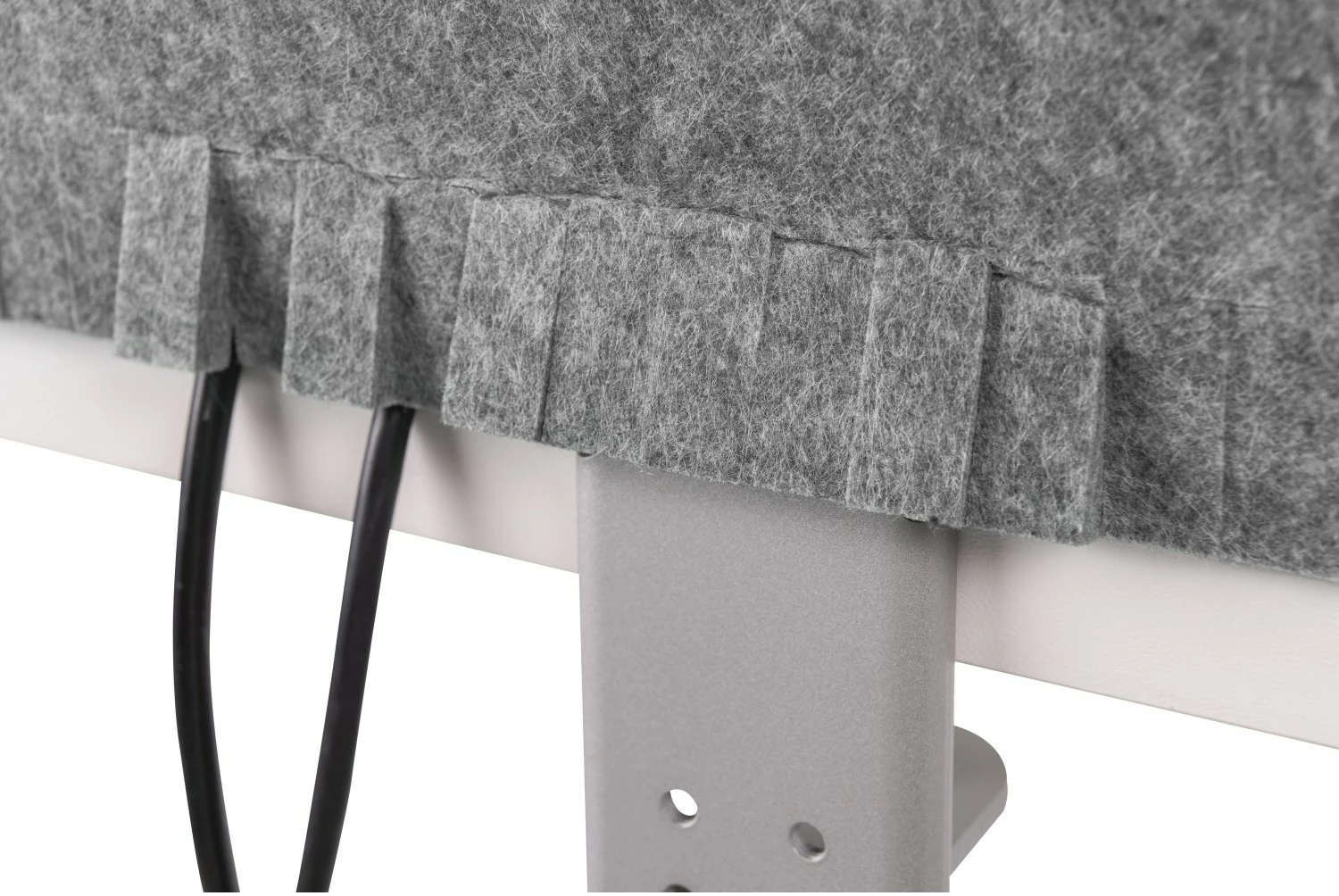 Ndarëse zyre BakkerElkhuizen BE Safety Screen W180H60 me dritare akrilike gri