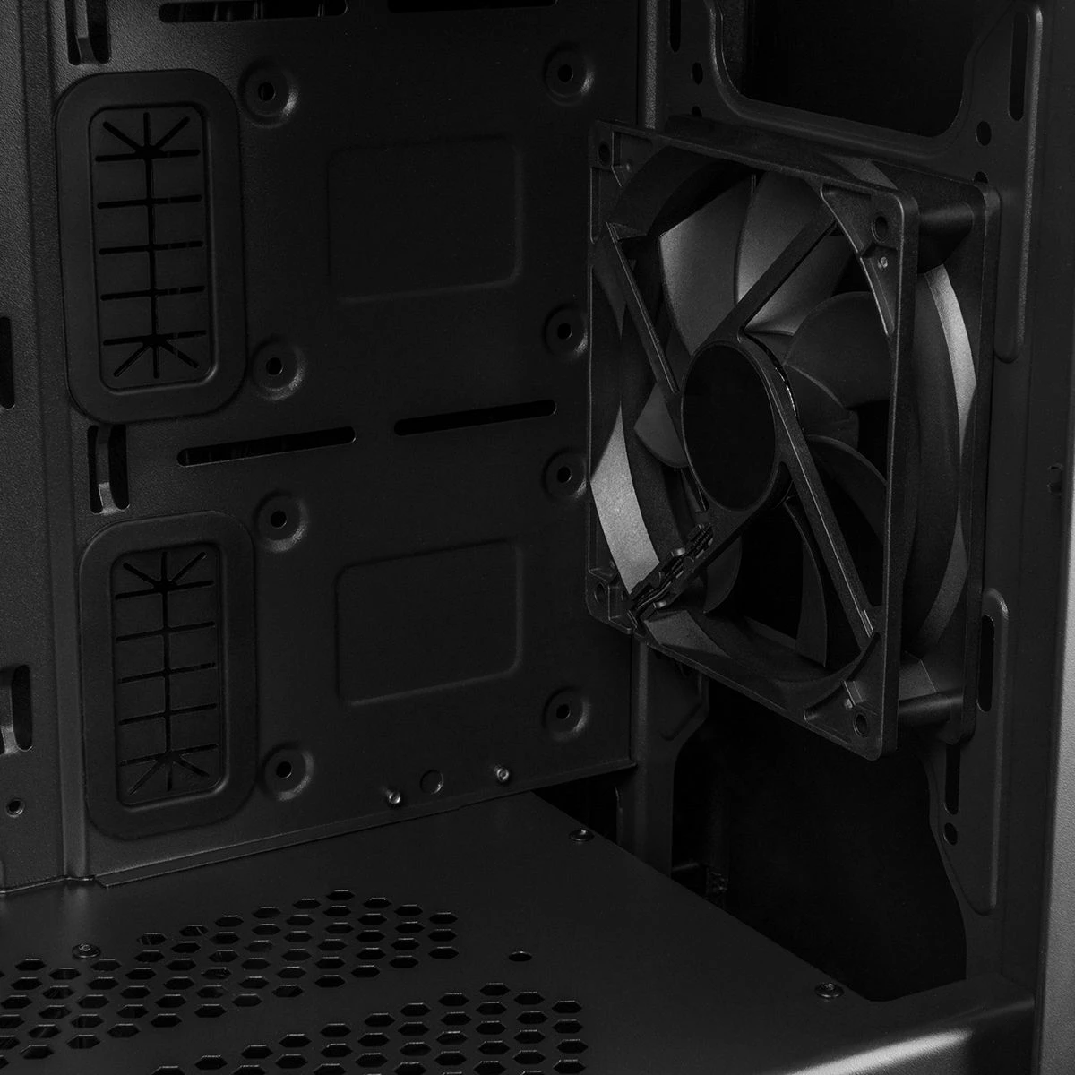 Kasë Modecom Oberon Pro Glass AT-OBERON-PG-10-000000-0002 Midi Tower ATX/Micro-ATX/Mini-ITX, e zezë