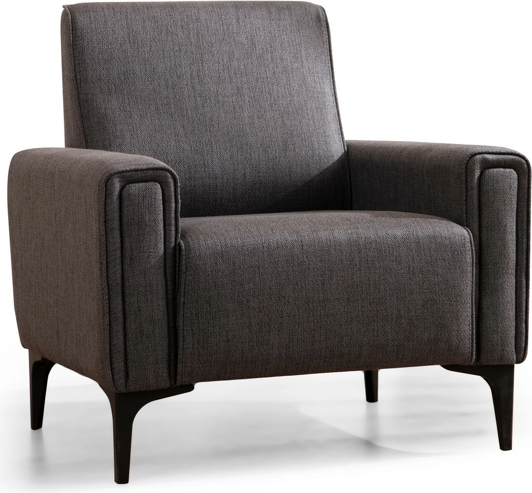 Karrige një vendëshe Atelier del Sofa, Horizon, ngjyrë gri e errët