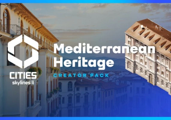 Cities: Skylines II - Creator Pack: Mediterranean Heritage DLC Global