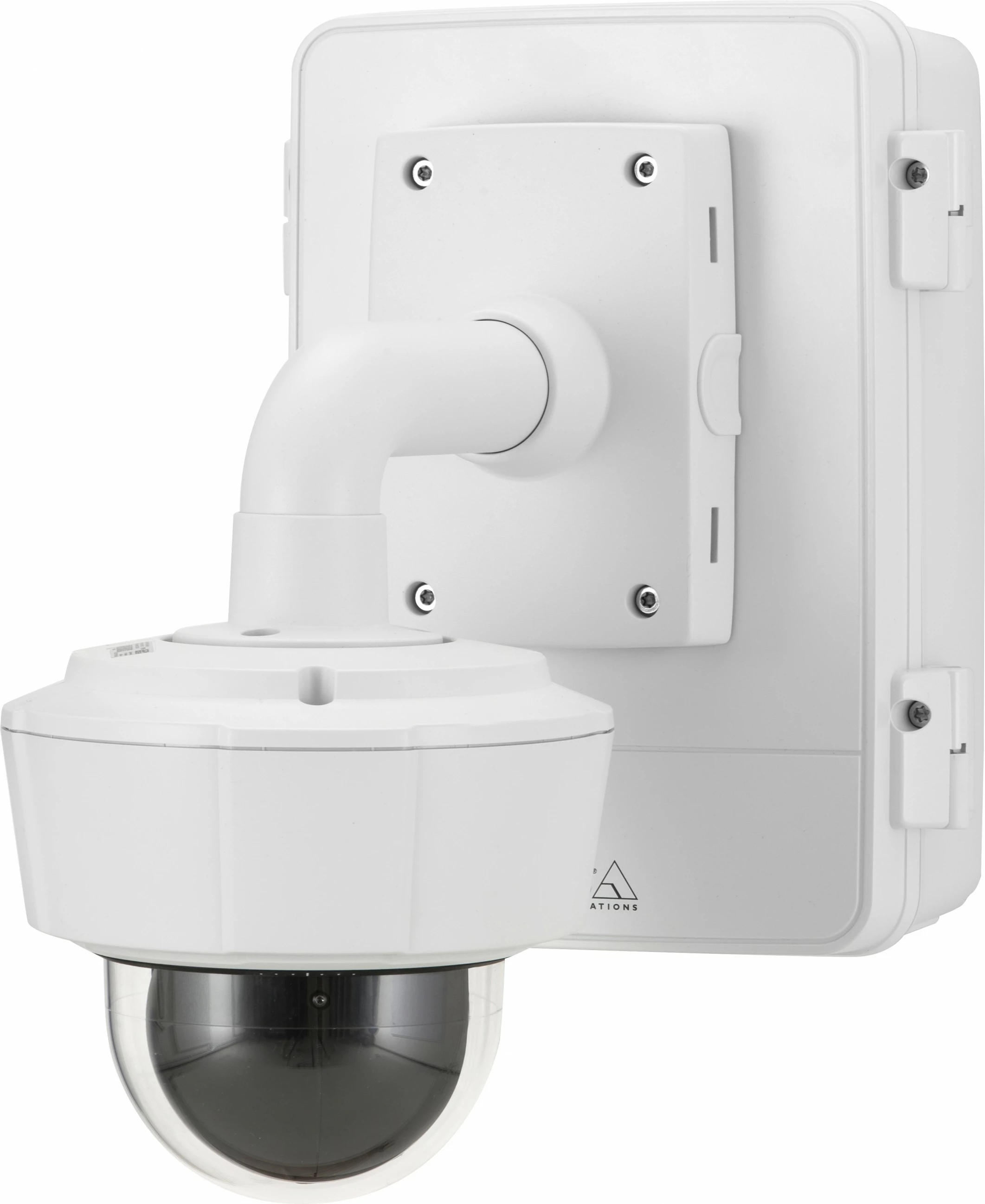 Kasë Axis 5900-181, Housing & mount, çelik inox, IP66, për jashtë, e bardhë