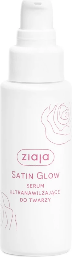 Serum për fytyrë për femra Ziaja Satin Glow, 50ml