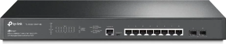 Switch TP-LINK JetStream TL-SG3210XHP-M2, 8x 2.5GbE PoE+ (240W), 2x 10G SFP+, L2+ Managed, rackmount, i zi