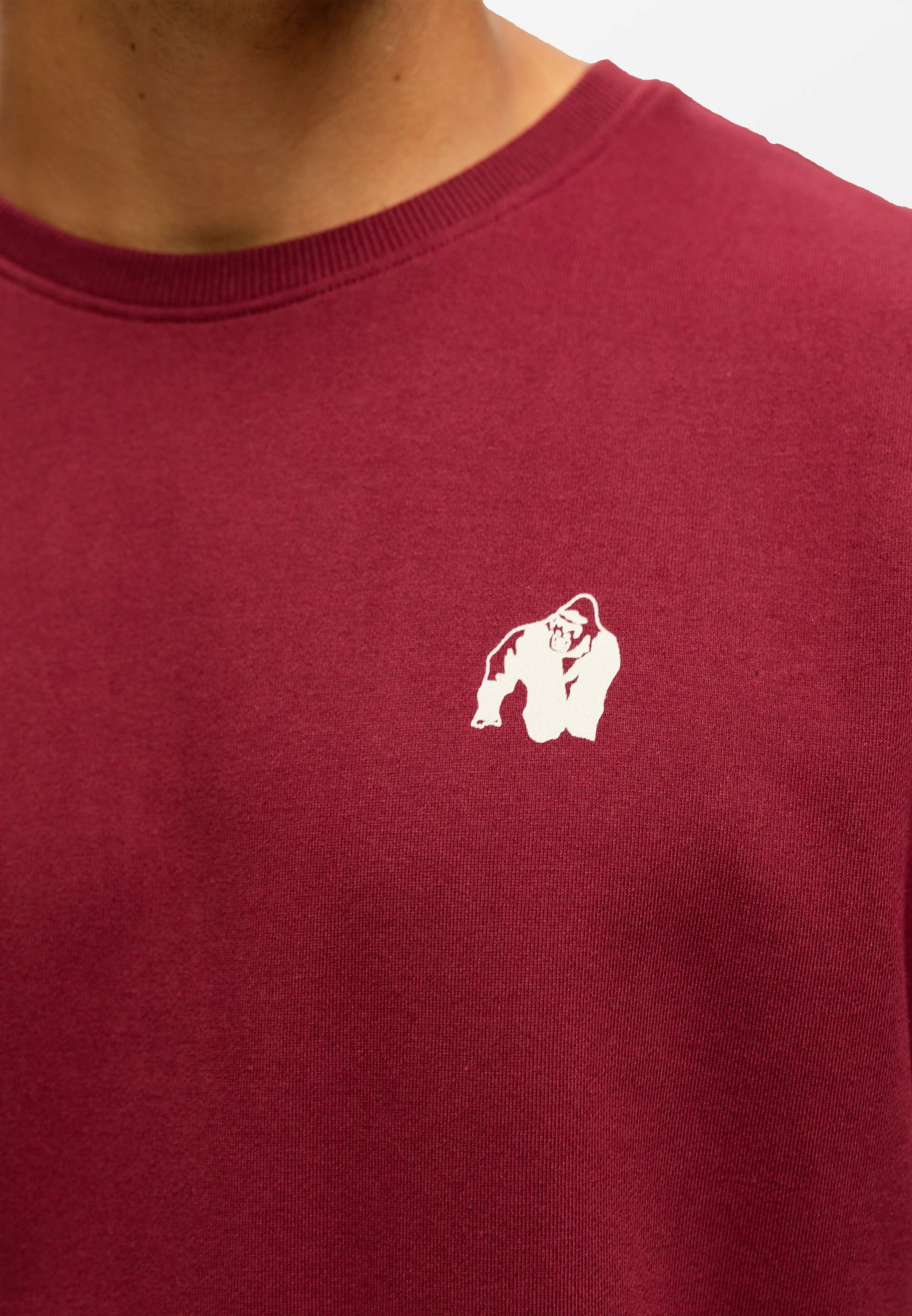 Bouse Cut Off Tank Top - Burgundy [Madhësia: M]