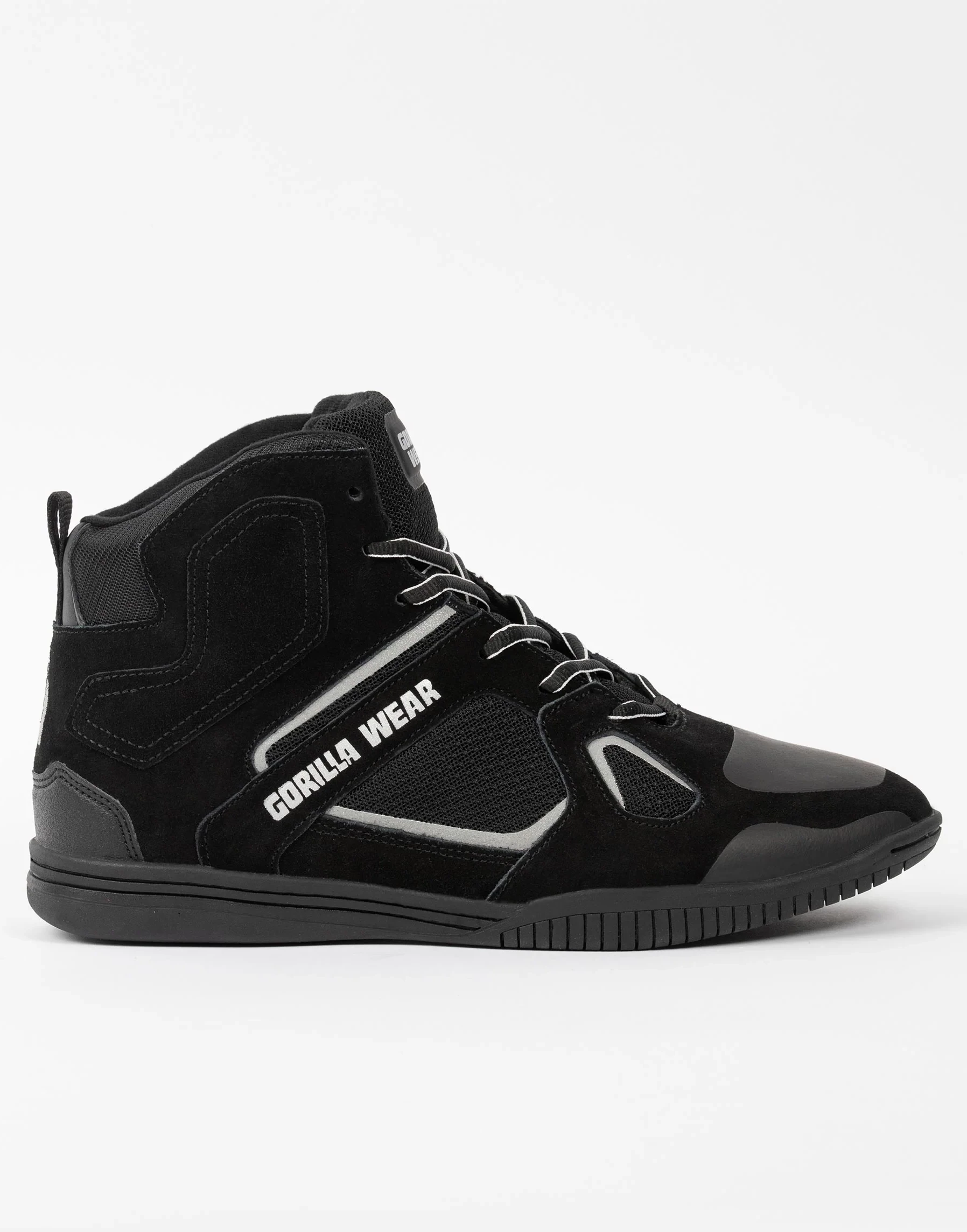 Troy High Tops - Black/Gray [Madhësia: 44]
