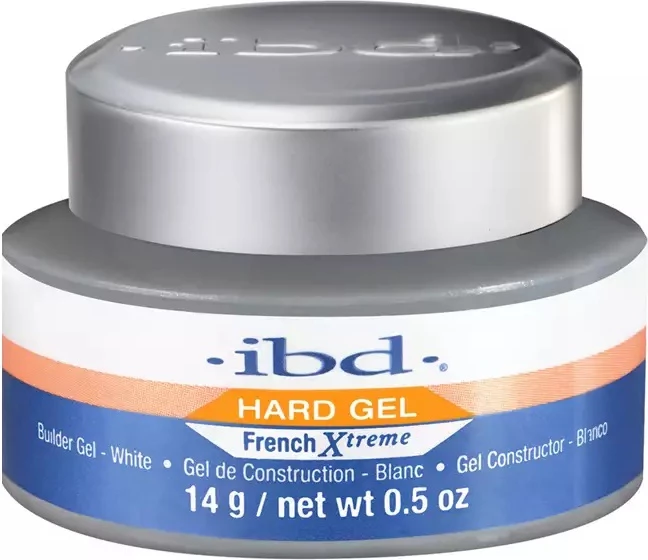 Xhel ndërtues për thonj IBD French Xtreme Gel UV për femra i bardhë 14g